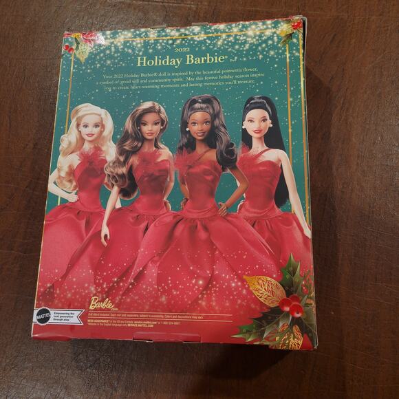 Mattel Barbie Doll Signature 2022 Holiday 13" Collectible New in the box - Picture 7 of 16